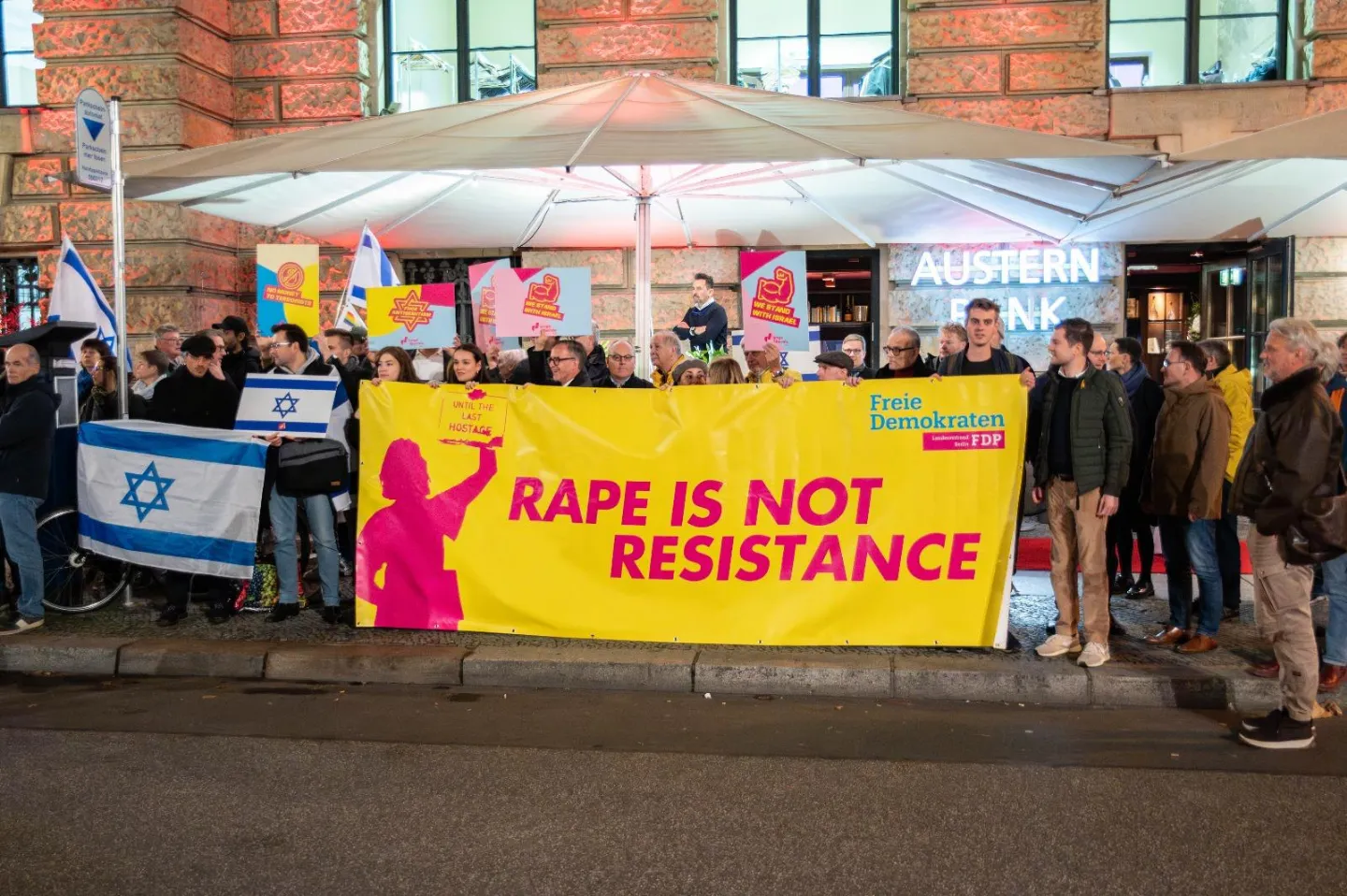 Demonstration - "RAPE IS NOT RESISTANCE"